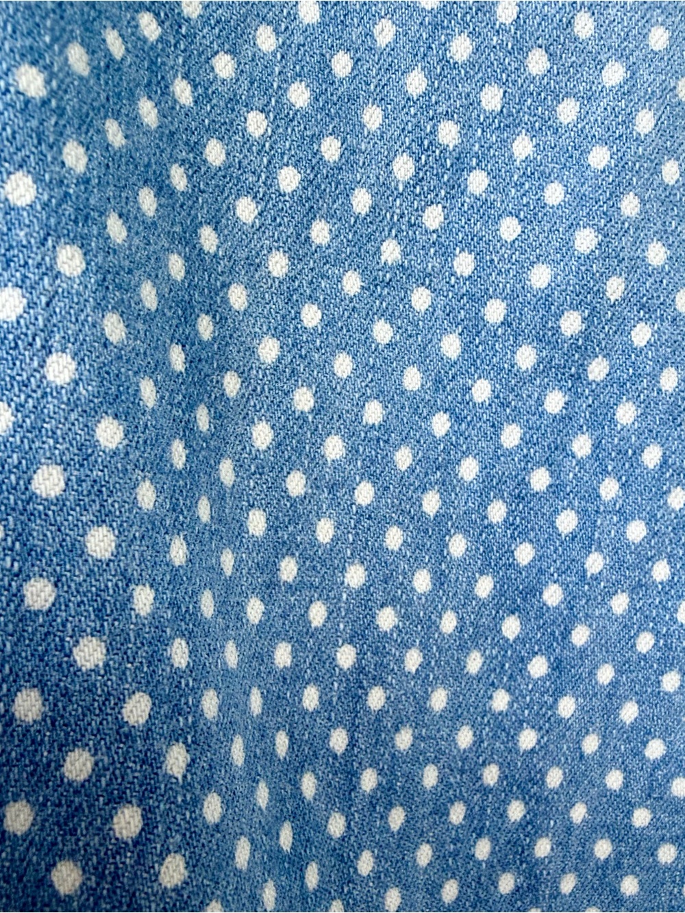 NWOT Polka Dot Light Blue Women's Jeans